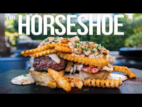 Ultimate Garlic Bread Horseshoe Sandwich | SAM THE...