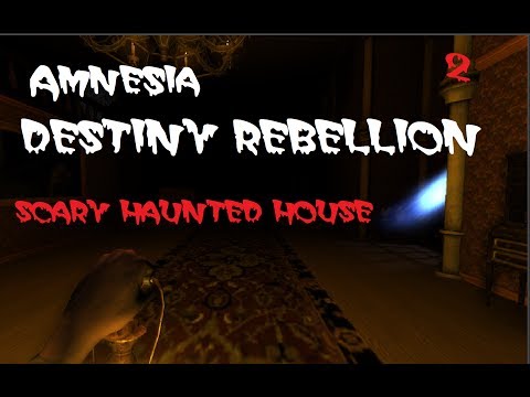 Amnesia: Destiny Rebellion #2 | SCARY HAUNTED HOUSE