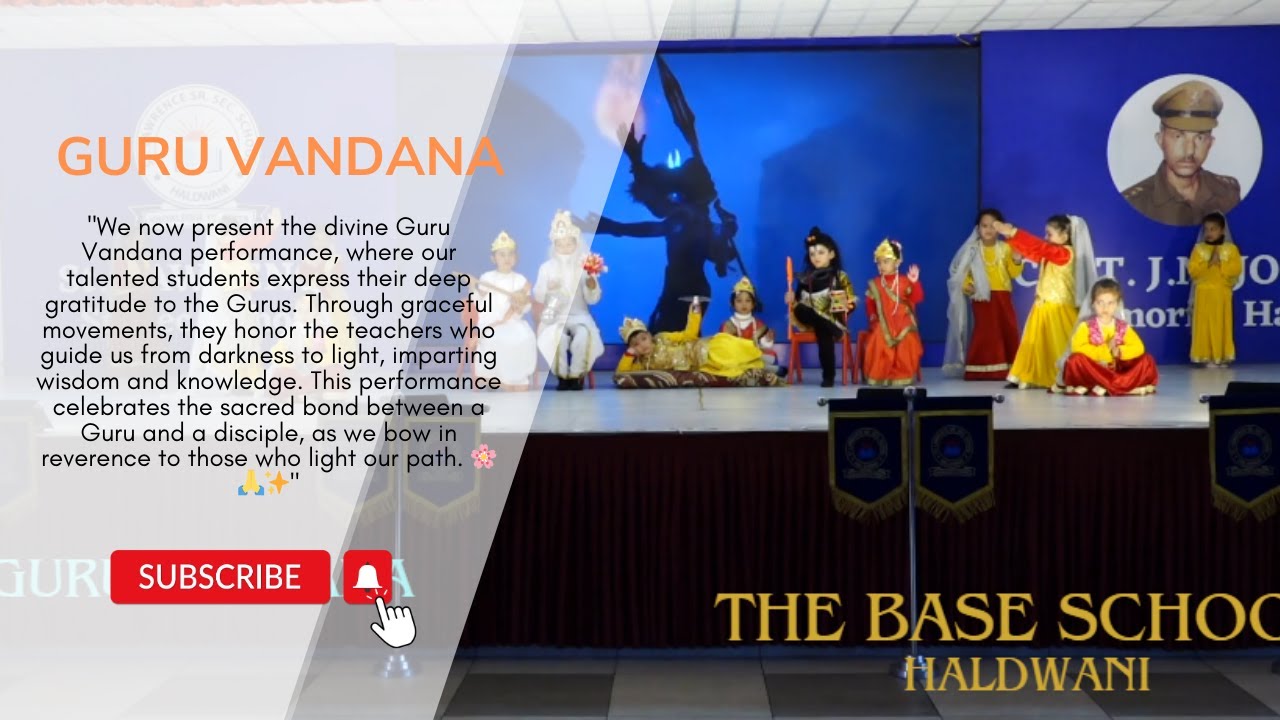 GURU VANDANA || THE BASE SCHOOL || ANNUAL FUNCTION