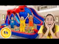 Chris Turns House Into A Trampoline Park Kids Develop Creativity And Imagination