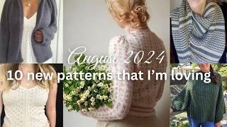 August 2024 Knitting Pattern Releases