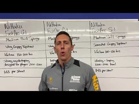 Nittaku FastArc Comparison