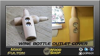 Wine Bottle Switch Plate/Outlet cover