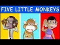 Five Little Monkeys Jumping On The Bed - Children ...