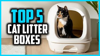 ✅ Top 5 Best Cat Litter Boxes 2026