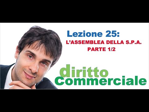 Commercial Law Video Lesson No. 25: The Shareholders' Meeting of a Joint Stock Company (Part 1/2)