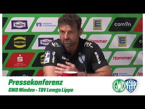 Pressekonferenz GWD Minden - TBV Lemgo Lippe | 04.10.2025