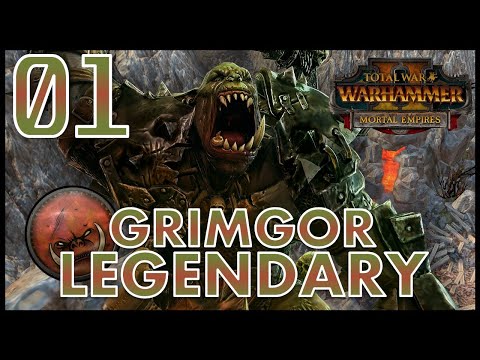 Total War: Warhammer 2 - Grimgor Ironhide - Legendary Mortal Empires Campaign - Episode 1