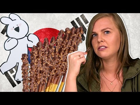 Irish People Try South Korean Chocolate Sticks