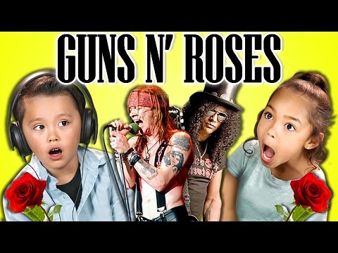 KIDS REACT TO GUNS N' ROSES