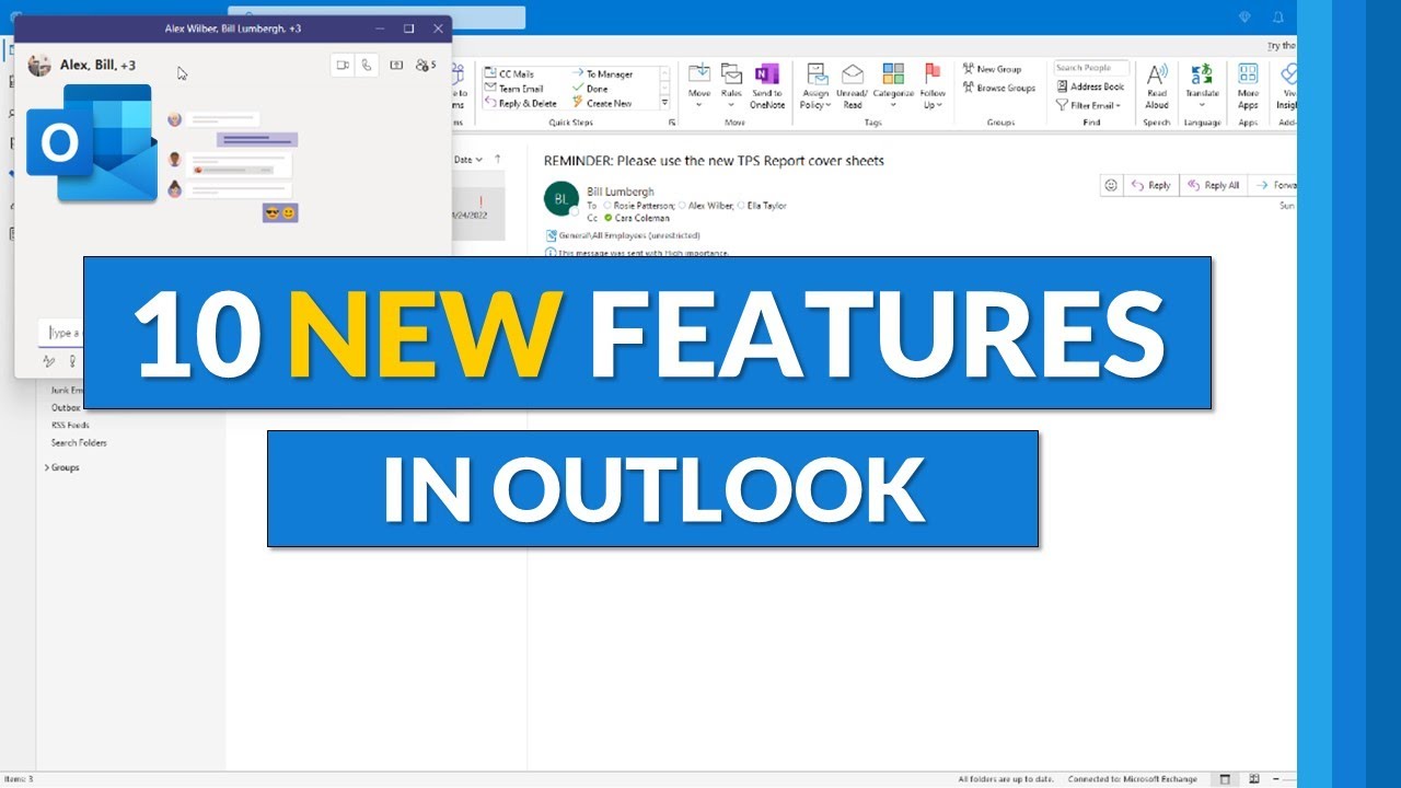 Microsoft Outlook new features // 10 updates for Desktop 365 and Web