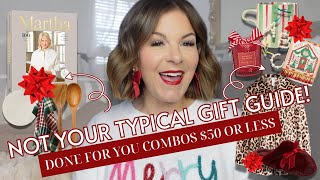 The GIFT GUIDE You'll ACTUALLY Use | GIFT COMBOS $50 AND UNDER | Complete Gift Ideas Done for You!