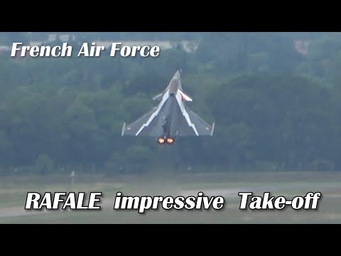 Rafale impressive take-off