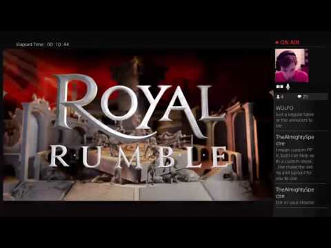 WWE 2K17 My Career Mode Stream Pt9 Royal Rumble