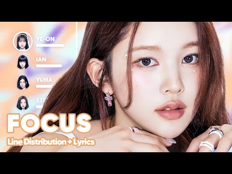 Hearts2Hearts - FOCUS (Line Distribution + Lyrics Karaoke) PATREON REQUESTED