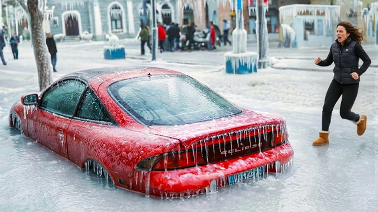 Parkplatz-Krieg im Winter | Schneepokalypse