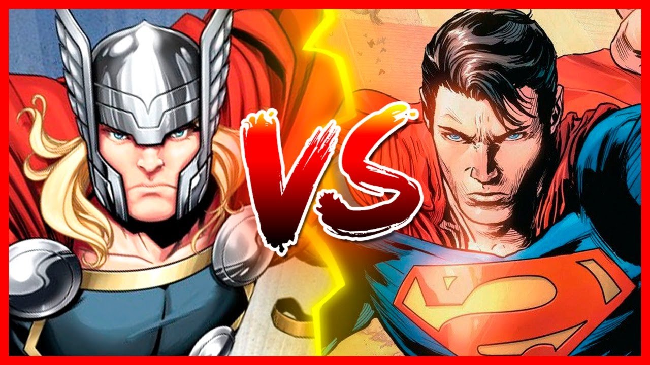 THOR VS SUPERMAN - BATALHA MORTAL