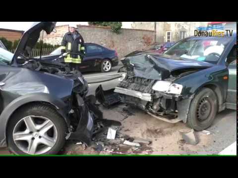 Nach Nießanfall frontal in Auto gekracht, Berg, Donauwörth