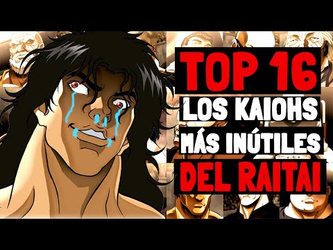 TOP 16: THE MOST USELESS KAIOHS OF THE RAITAI | BAKI GRAPPLER | MR. GIN