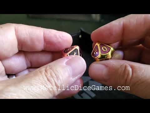 Metallic Dice Games - YouTube