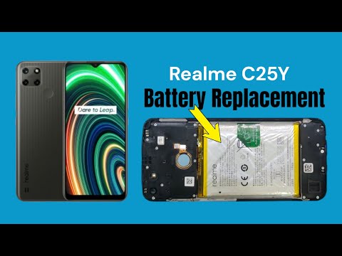 Realme c25y battery replacement | how to change Realme c25y battery #realme #new #how