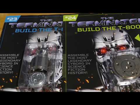 Hachette - Build The Terminator - Issues 23 and 24