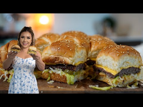BIG MAC SLIDERS at Home, Everything Is Better HOMEMADE, Must Try Recipe!!!