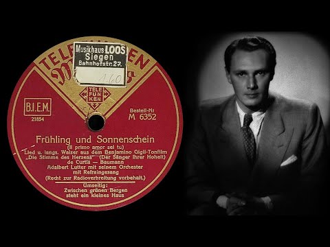 Frühling und Sonnenschein (Il primo amore sei tu) - Adalbert Lutter + Eric Helgar - 1936