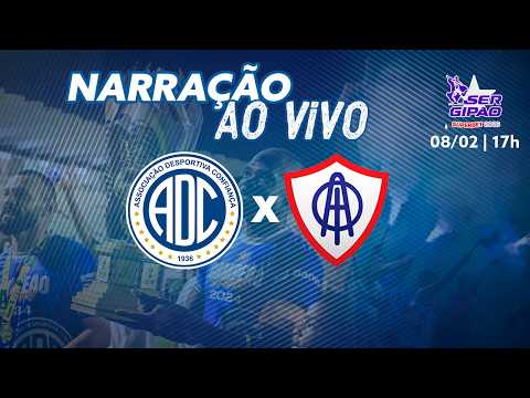 Confiança x Itabaiana | AO VIVO | Sergipano (08/02/2026)