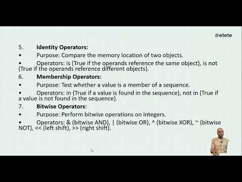 Mastering Python Operators A Comprehensive Guide