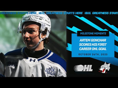 Artem Gonchar First OHL Goal