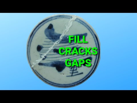 How to Fill Cracks in Pottery and Broken Ceramic