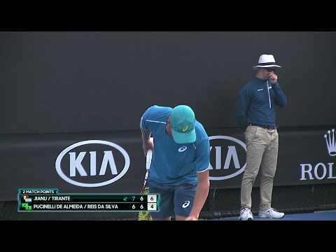 Jianu Tirante v Pucinelli De Almeida Reis da Silva match highlights 1R