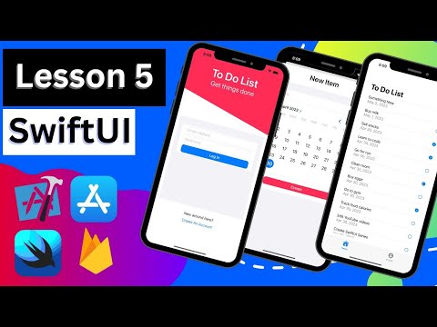 Lesson 5: Log In Functionality – SwiftUI To Do List