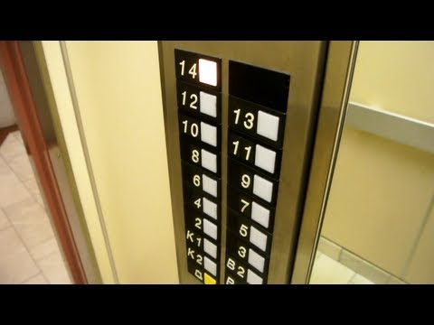 OTIS series 1 traction elevators @ Storgatan 2, Malmö, Sweden