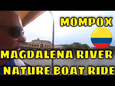 MOMPOX, COLOMBIA 🇨🇴 MAGDALENA RIVER SAILING BY THE CHANNELS TO THE PIJIÑO MARSH.  NATURE BOAT RIDE
