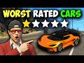 I Tested GTA Online S WORST Reviewed Cars