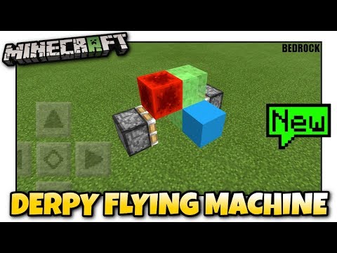 Minecraft – DERPY FLYING MACHINE [ Tutorial ] MCPE / Xbox 
