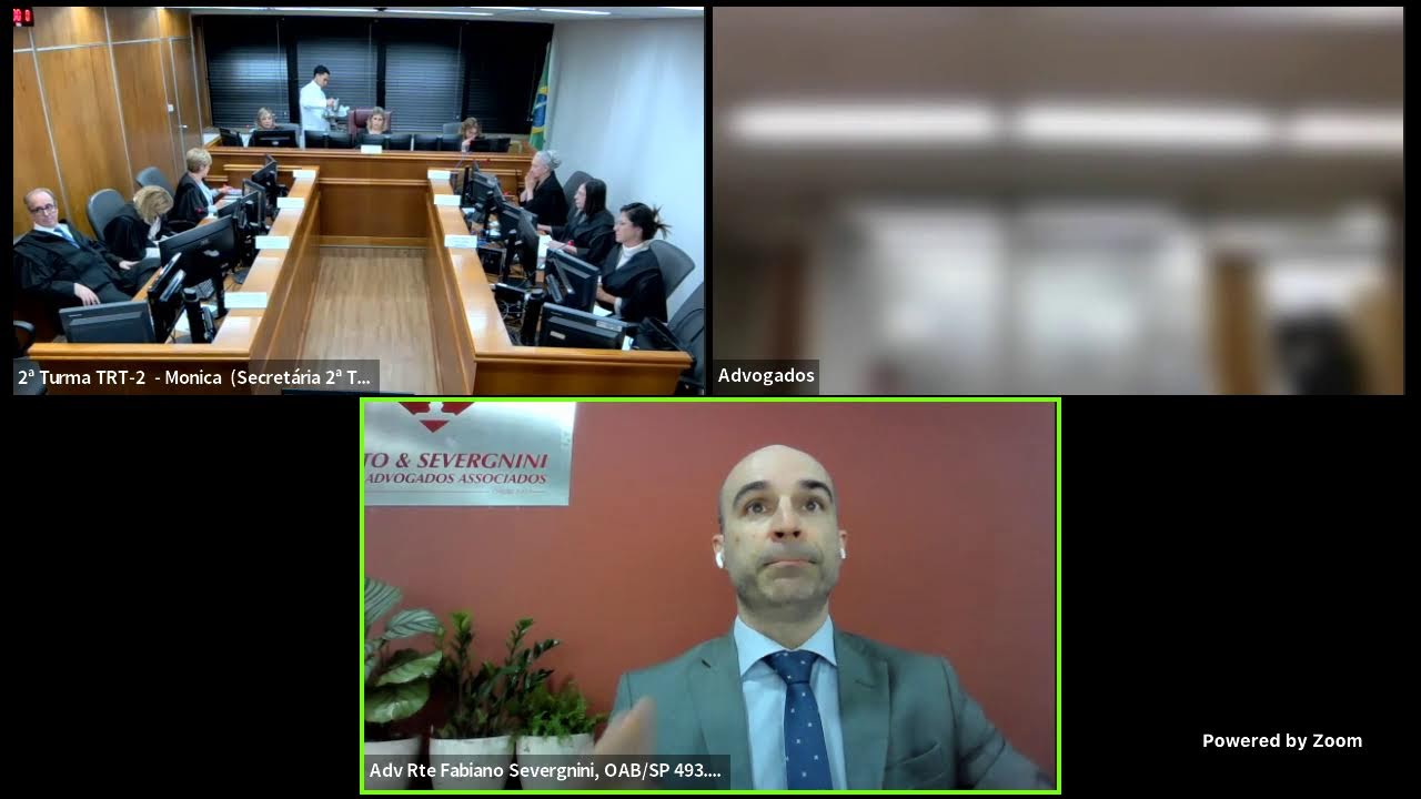 Sessão da 2ª Turma do TRT -2 | 13/11/2024