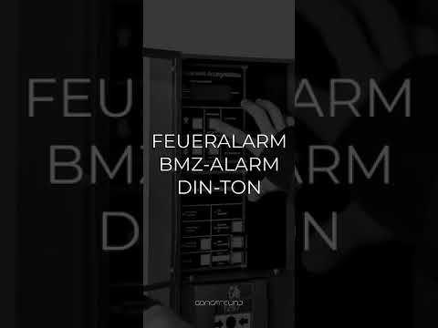 Feueralarm Sound Brandalarm DIN-Alarm