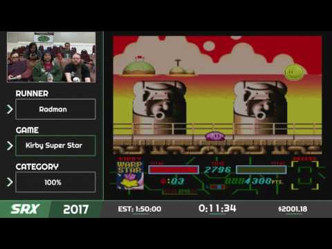 [Spring '17] Kirby Super Star (100%) in 1:56:25 by Radman