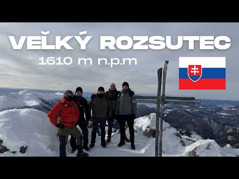 TEN SZLAK TO PETARDA🌲❄️ - Velký Rozsutec (1610 m n.p.m)🏔️
