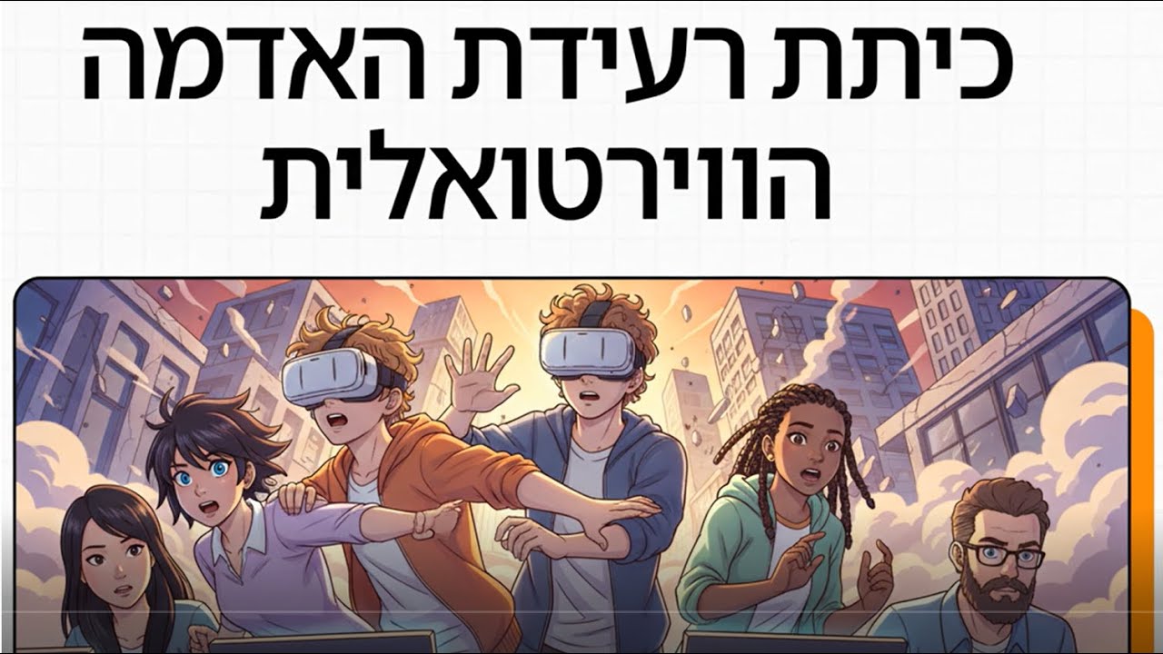 איך ה AI מסכם את הסימולטור רעידות אדמה ב VR thumbnail
