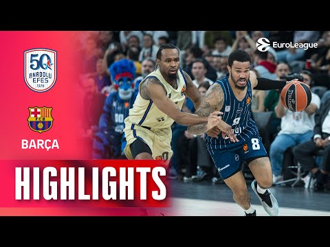 Noch 0,3 Sekunden… Er hat geliefert! | Efes – Barcelona | Basketball-Highlights der 12. Runde 202...