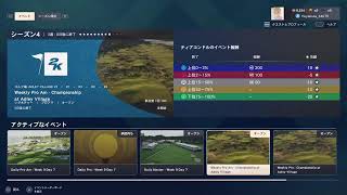 PGA2K25 LIVE Rank Tour