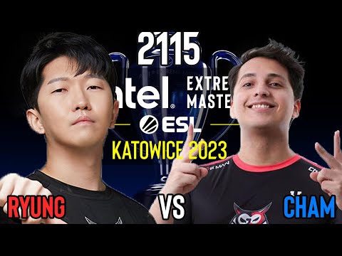 🇰🇷 Ryung (T) vs Cham (Z) - IEM Katowice 2023 - StarCraft 2 - Cast 2115