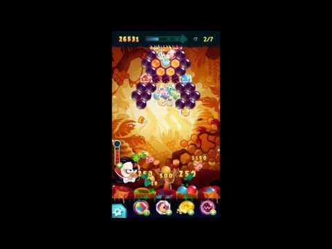 Angry Birds Pop! Level 123 Walkthrough  (3 Stars + Gold Feather)