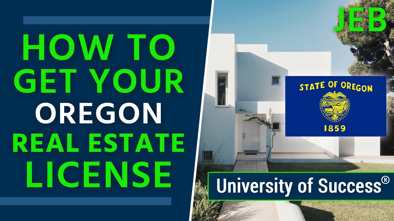 Oregon Real Estate Classes — University of Success