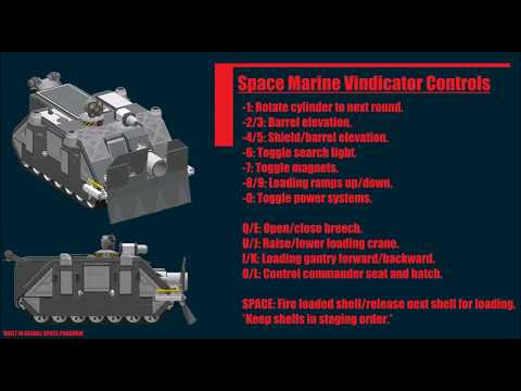 How to Drive a Vindicator Siege Tank