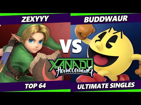 Homecoming 500 - Zexyyy (Young Link) Vs. Buddwaur (Pac-Man) Smash Ultimate - SSBU